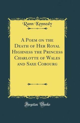 Poem the death of - a,