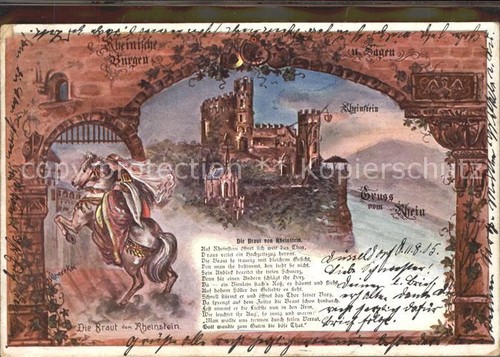 Burg rheinstein gedicht pferd - rheinstein,
